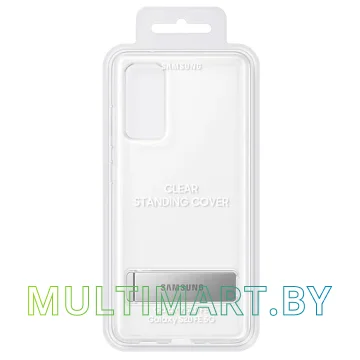 Чехол Samsung Clear Standing для Samsung Galaxy S20 FE (прозрачный) картинка 8